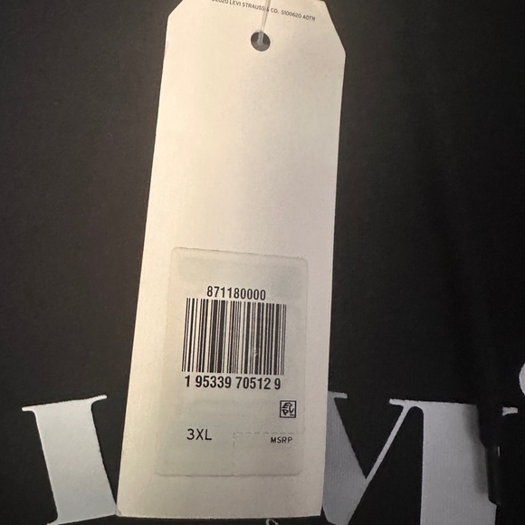 Levi's Men's Black Hoodie Sweater - Picture 2 of 4